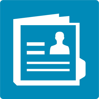 Fahrschul-Manager Icon blau Fahrschul-Manager Icon blau