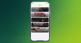 "Modul 1" aus der Vogel BKF App vor grünem Verlauf