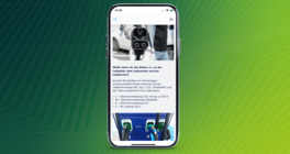 Ausschnitt aus dem E-Book in der Vogel BKF App vor grünem Verlauf