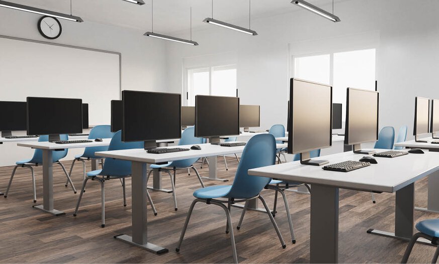 Moderner Schulungsraum
