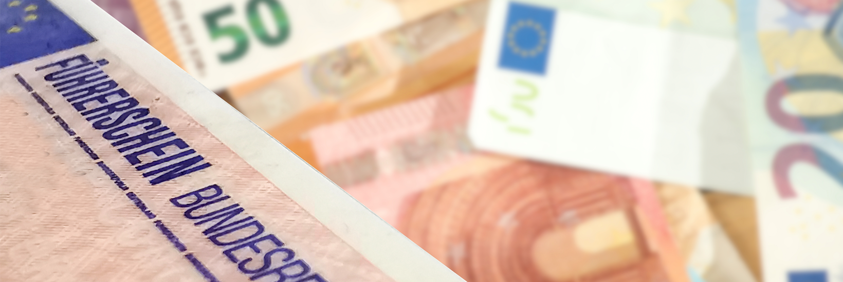 Mehrkosten für Fahrer: Die Fahrerlaubnisbehörden erhöhen die Gebühren Führerschein und Geldscheine