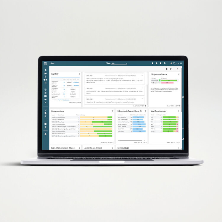 Fahrschul Manager Cloud für Ihre Organisation