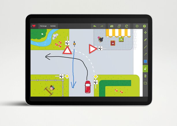 PC Professional Praxistrainer im Tablet