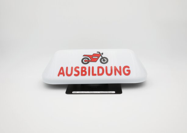 37453_Dachschild Motorradausbildung
