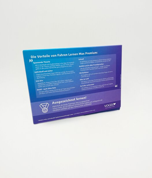 Fahren Lernen Max Premium Klasse B Digital Fahren Lernen Max Premium: Das digitale Set mit digitalem Begleitbuch und Praxis-Profi in der App