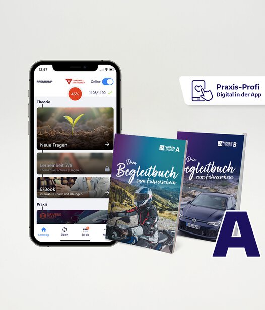 Fahren Lernen Max PREMIUM - Klasse A mit Begleitbuch für Klasse A und B Fahren Lernen Max PREMIUM - Klasse A mit Begleitbuch für Klasse A und B