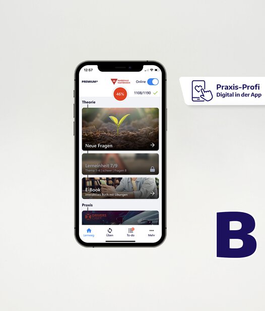 Fahren Lernen Max PREMIUM Klasse B - Das digitale Set Fahren Lernen Max PREMIUM Klasse B - Das digitale Set
